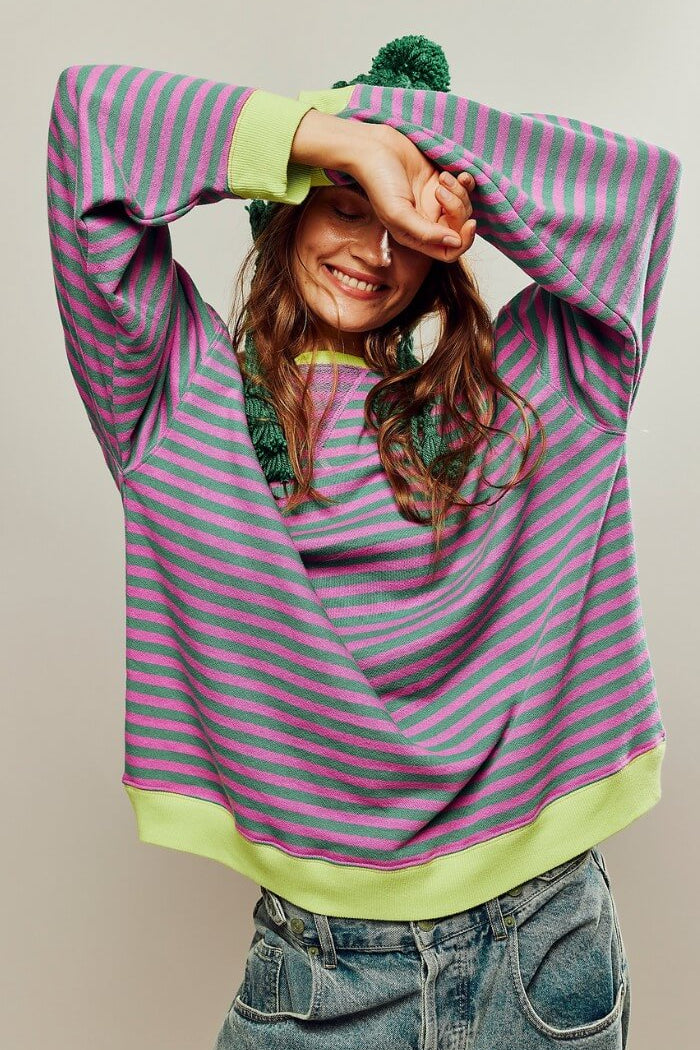 Costanza | Pulover Relaxat și Colorat