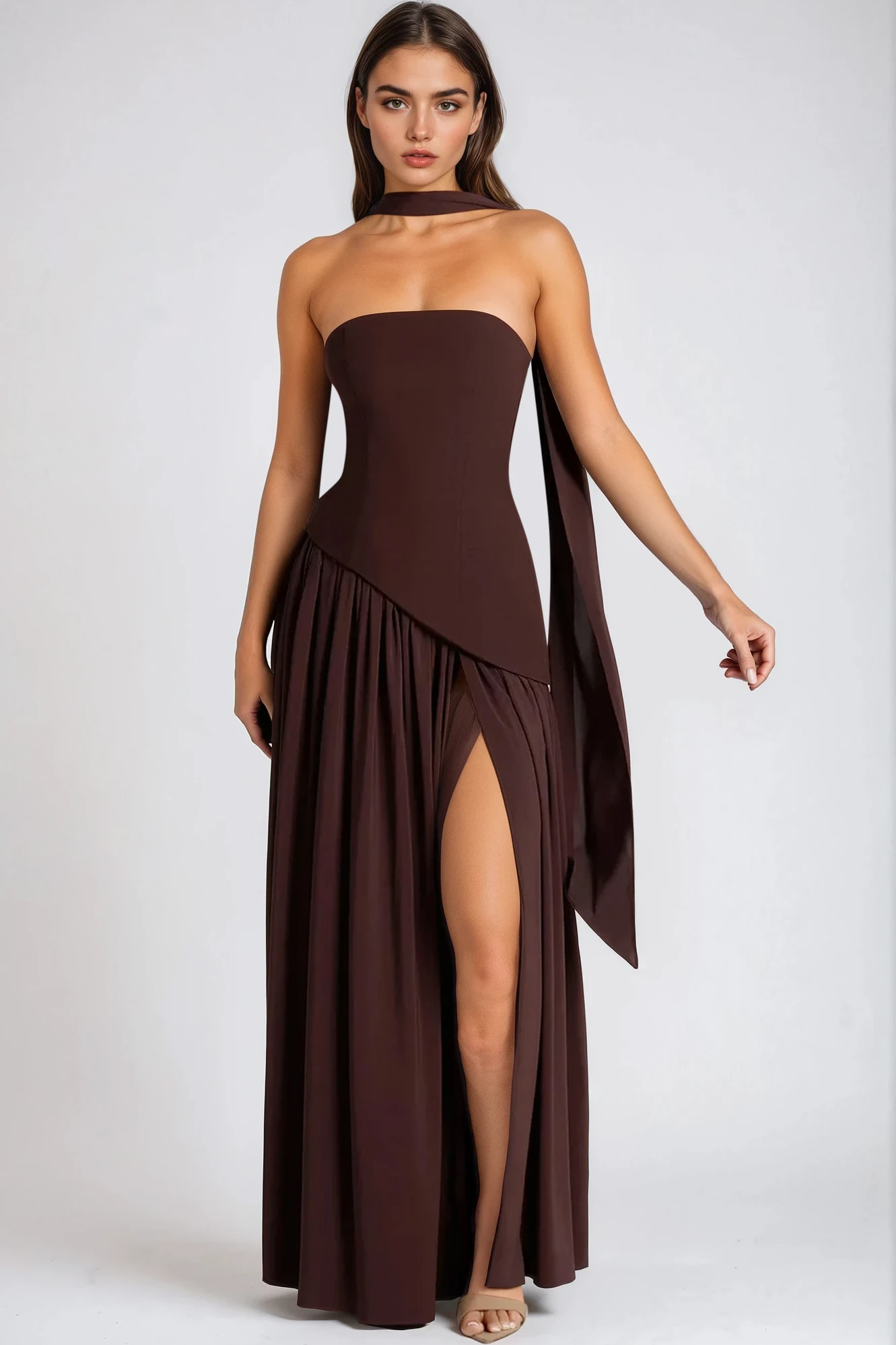 Mariah | Rochie Lungă Elegantă